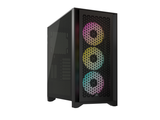 Corsair iCUE 4000D Airflow Tempered Glass Mid-Tower ATX PC Case