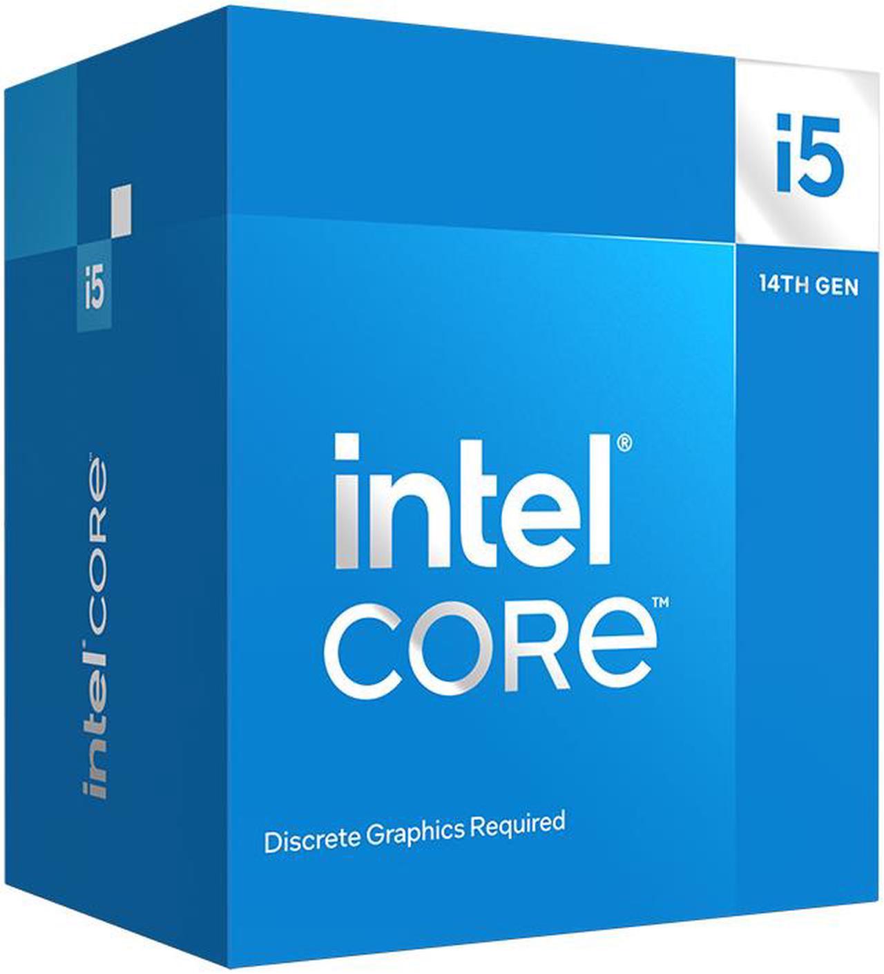 Intel i5-14400F 10 Cores (6P-Cores + 4 E-Cores) 4.7Ghz