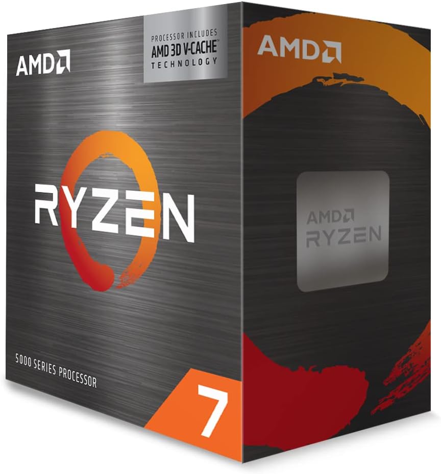 AMD Ryzen 7 5700X3D 8-core  3.0 GHz (MAX Turbo 4.1 GHz), 16-Thread Socket AM4