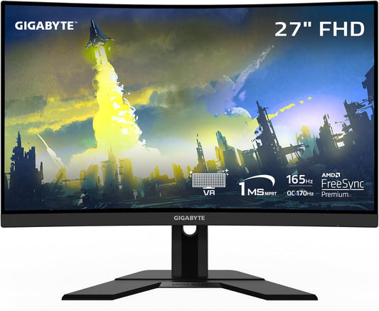 GIGABYTE G27FCA 27'' 165Hz 1080p VA 1ms GAMING MONITOR