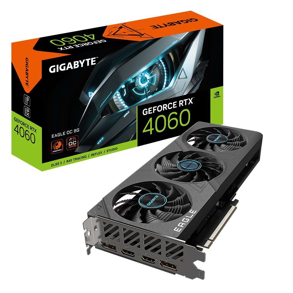 GIGABYTE GeForce RTX 4060 EAGLE OC 8GB